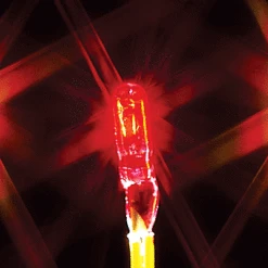 Faller Gmbh 180672 12-16V Grain Of Wheat Bulb -- Red, All Scales