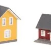 Faller 130604 HO Swedish Houses Building Kit (Set Of 2)