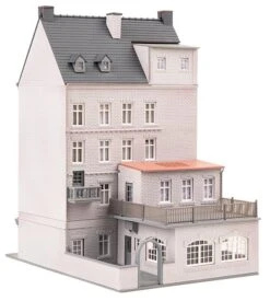 Faller 130705 HO Town House Building Kit With Repair Shop