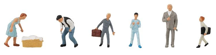 Faller 150950 HO At The Boarding School Figures (Set Of 6) 1 Faller 150950 HO At The Boarding School Figures (Set Of 6)