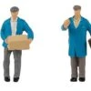 Faller 151609 HO Freight Workers With Parcels And Barrels