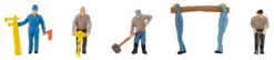 Faller 151621 HO Track Layers Figures (Set Of 6)