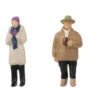 Faller 151672 HO At The Mulled Wine Stand Figure Set (Set Of 6)