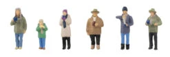 Faller 151672 HO At The Mulled Wine Stand Figure Set (Set Of 6)