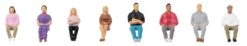 Faller 151699 HO Sitting People IV