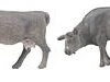 Faller 151905 HO Mountain Cows Figures (Set Of 8)