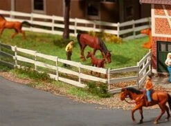 Faller 180416 HO Paddock Fence White