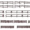 Faller 180857 HO 4 Garden And Field Fences