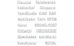 Faller Gmbh 180964 1970s Shop Lettering -- German Language, All Scales