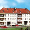 Faller 130442 HO Block Of Flats W/Balconies Plastic Kit