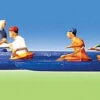 Faller 153023 HO Kayakists With Kayaks (Set Of 9)