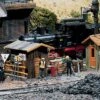 Faller 120140 HO Trackside Shanties Kit (Box Of 3)