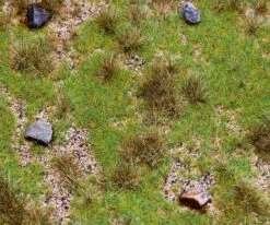 Faller 180476 Landscape Segment Meadow With Boulders