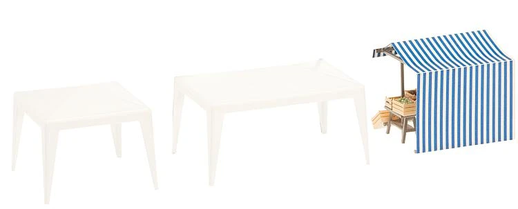 Faller 180613 Vegetable/Pumpkin Stands 3 Faller 180613 Vegetable/Pumpkin Stands - Image 3