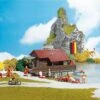 Faller 130284 HO Boathouse & Boat Kit