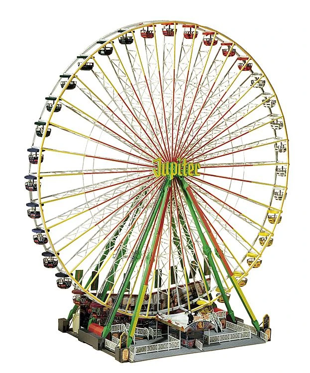 Faller 110116 HO "Jupiter" Ferris Wheel Kit 140470 2 Faller 110116 HO "Jupiter" Ferris Wheel Kit 140470 - Image 2