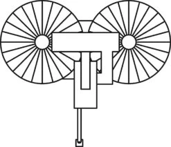 Faller 120260 HO Double Silo W/Elevator Kit 8 Faller 120260 HO Double Silo W/Elevator Kit -Faller 3579726