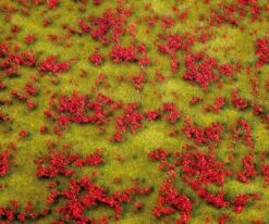 Faller 180460 Green & Red Ground Cover Flowering Meadow