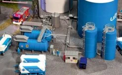 Faller 130486 HO Aral Small Tank Farm -Faller 3705596