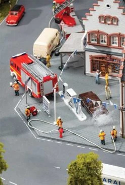 Faller Gmbh 151679 Era VI Firefighters -- Set #3 Pkg(5), HO Scale
