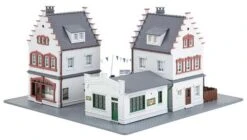 Faller Gmbh 130167 Hesselbach Gas Station -- Kit - 9-7/16 X 9-5/16 X 5-3/8" 24 X 23.7 X 13.7cm, HO Scale 5 Faller Gmbh 130167 Hesselbach Gas Station -- Kit - 9-7/16 X 9-5/16 X 5-3/8" 24 X 23.7 X 13.7cm, HO Scale -Faller 39585953841192 dv4