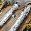 Faller Gmbh 130900 Gripper TBM Tunnel Boring Machine - Kit -- 38-3/16" 97cm Long, 3-3/8" 8.5cm Diameter, HO Scale