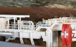 Faller Gmbh 130900 Gripper TBM Tunnel Boring Machine - Kit -- 38-3/16" 97cm Long, 3-3/8" 8.5cm Diameter, HO Scale 11 Faller Gmbh 130900 Gripper TBM Tunnel Boring Machine - Kit -- 38-3/16" 97cm Long, 3-3/8" 8.5cm Diameter, HO Scale -Faller 39585953849182 db1 rbcb