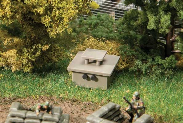 Faller Gmbh 144072 Underground Bunker Emergency Exit - Kit -- Pkg(2), HO Scale