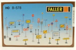 Faller B-578 HO Scale Street Sign Set