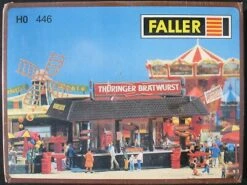 Faller 446 HO Bratwurst Stand Building Kit