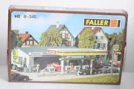 Faller B-345 HO Petrol Station With Service Bay Building Kit 1 Faller B-345 HO Petrol Station With Service Bay Building Kit