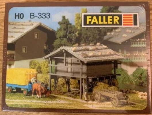 Faller B-333 HO Grain Store Building Kit