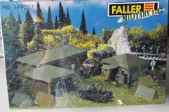 Faller 144057 HO Assorted Army Tents Undecorated Building Kit