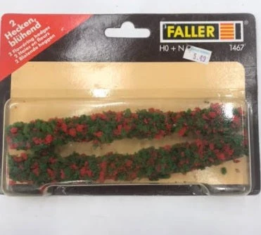 Faller 1467 HO N Flowering Hedges 1 Faller 1467 HO N Flowering Hedges