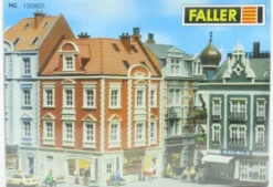 Faller 130907 HO Town Corner House #73 Building Kit