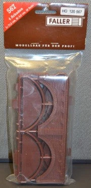 Faller 567 HO Arcades W/Fitting Railings