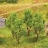 Faller Gmbh 181378 Alder Trees -- Pkg(4), All Scales
