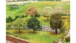 Faller Gmbh 181172 Assorted Deciduous Trees - Premium -- 2 To 2-3/16"5 To 5.5cm Tall Pkg(3), All Scales