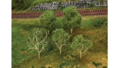 Faller Gmbh 181108 Deciduous Trees - Kit - Premium -- Pkg(5), All Scales