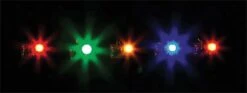 Faller Gmbh 180652 LEDs On Self-Adhesive PC Board Base -- Mixed Colors 12-16V AC Or DC, PC Board Base Pkg(5), All Scales