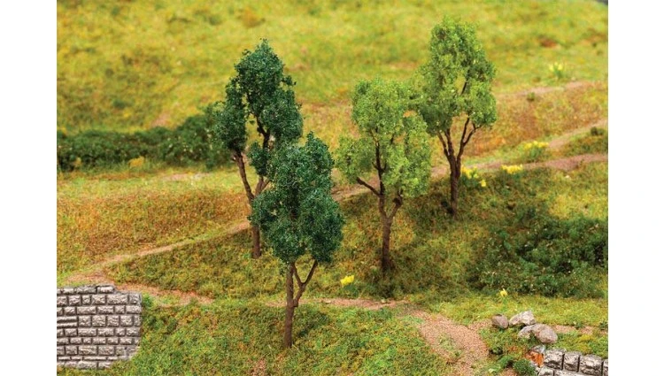 Faller Gmbh 181379 Mixed Deciduous Trees -- Pkg(4), All Scales 1 Faller Gmbh 181379 Mixed Deciduous Trees -- Pkg(4), All Scales
